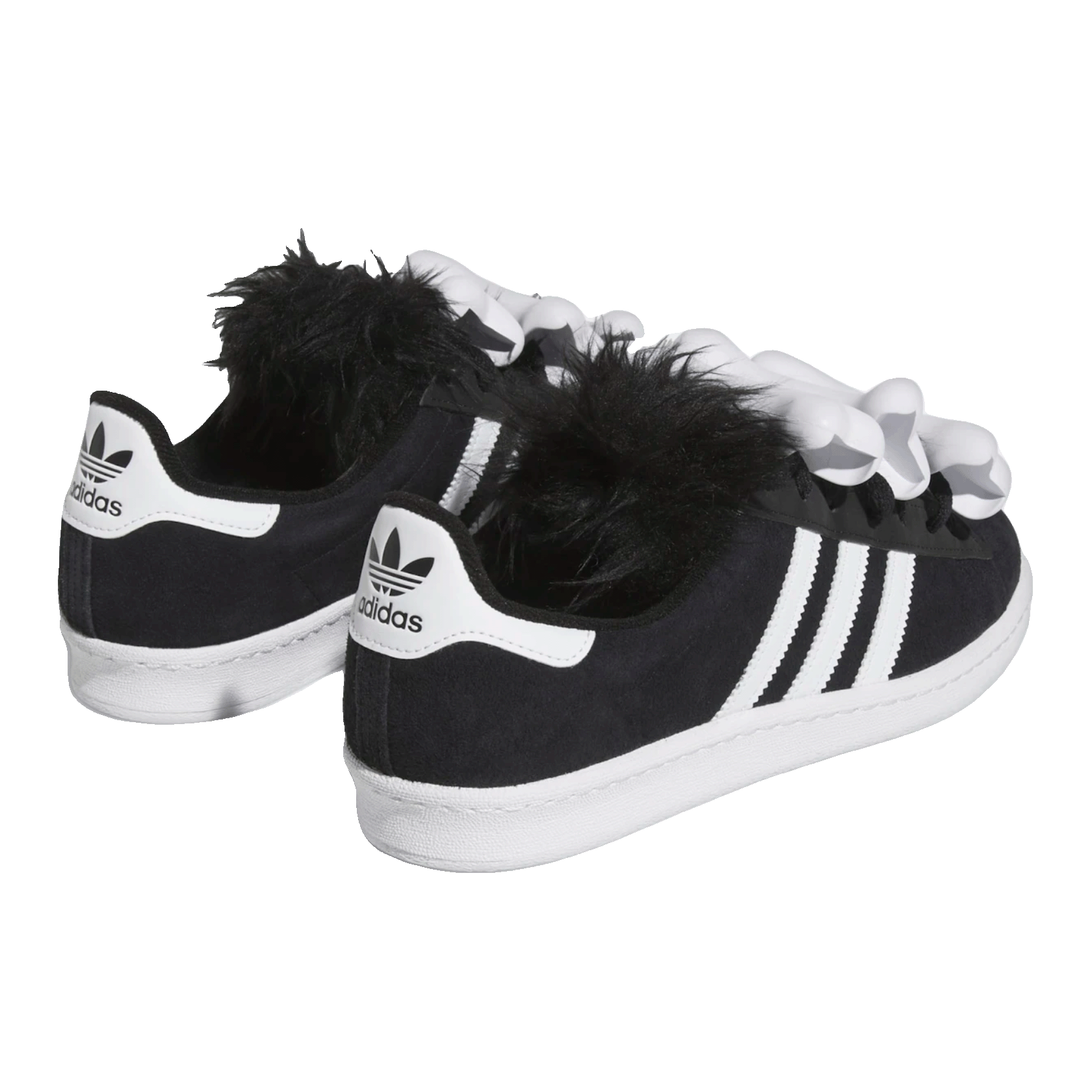 adidas Campus 80s Jeremy Scott Bones Black Back