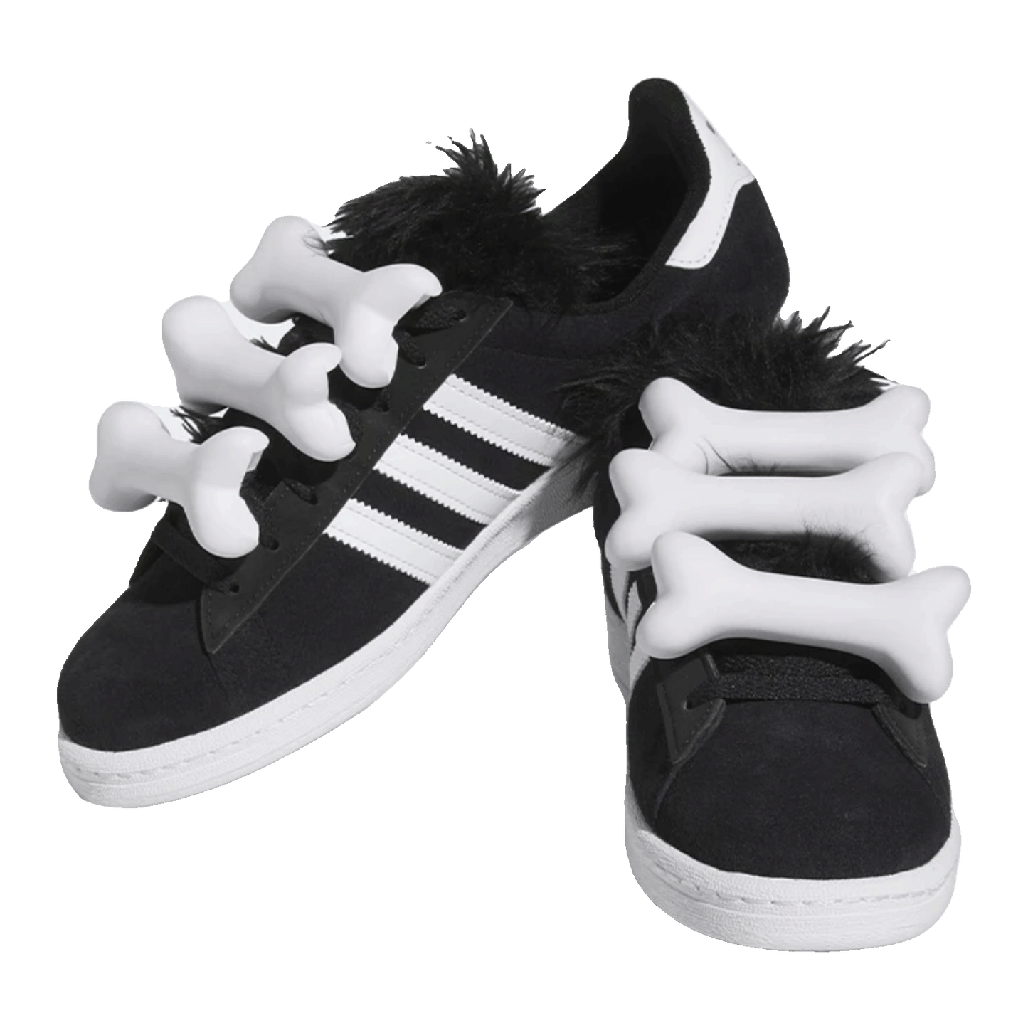 adidas Campus 80s Jeremy Scott Bones Black Side