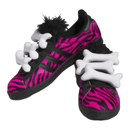 adidas Campus 80s Jeremy Scott Bones Pink Side