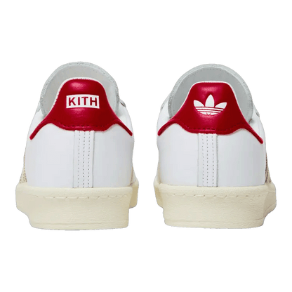 adidas Campus 80s Kith Classics White Red Back
