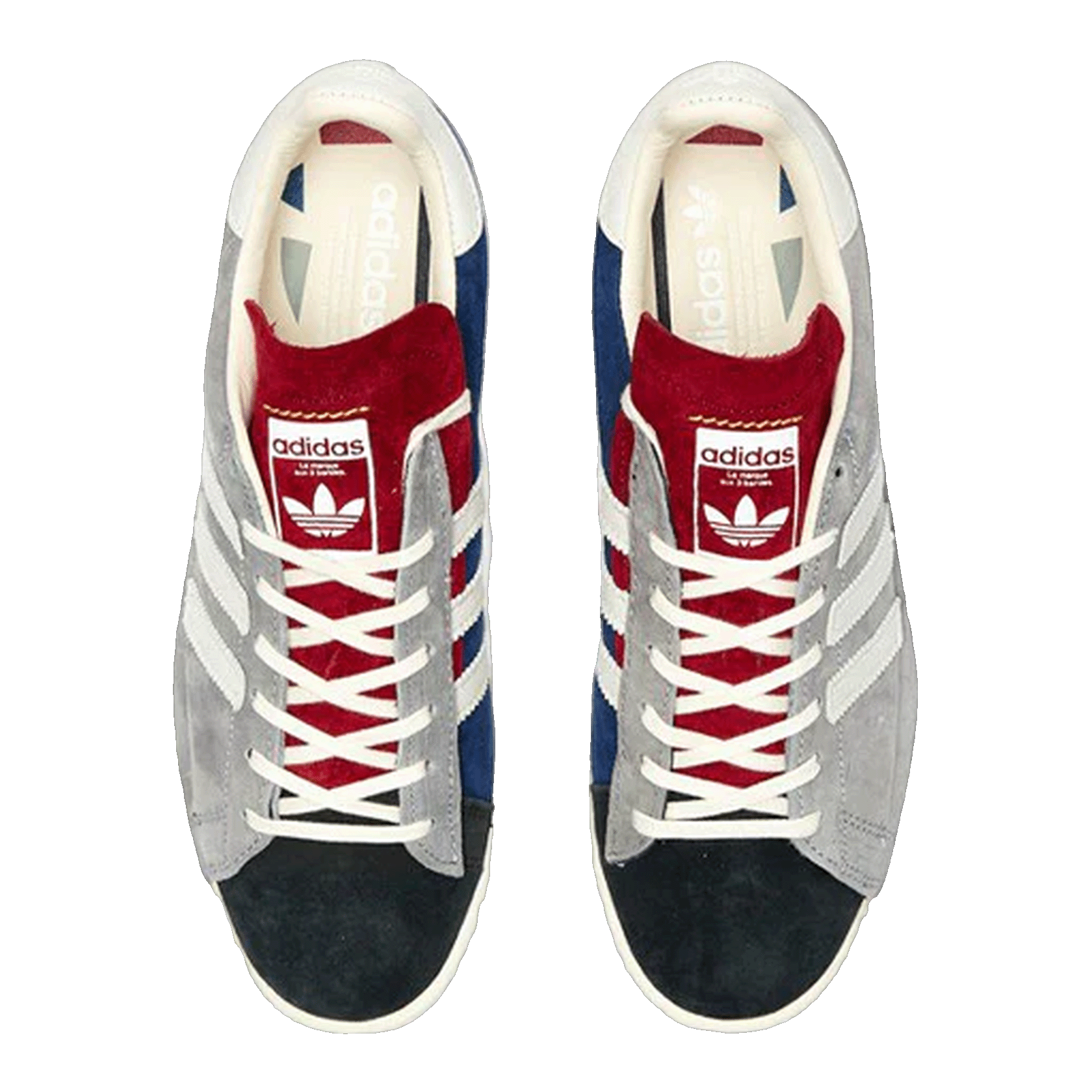 adidas Campus 80s Recouture Grey Three Oben