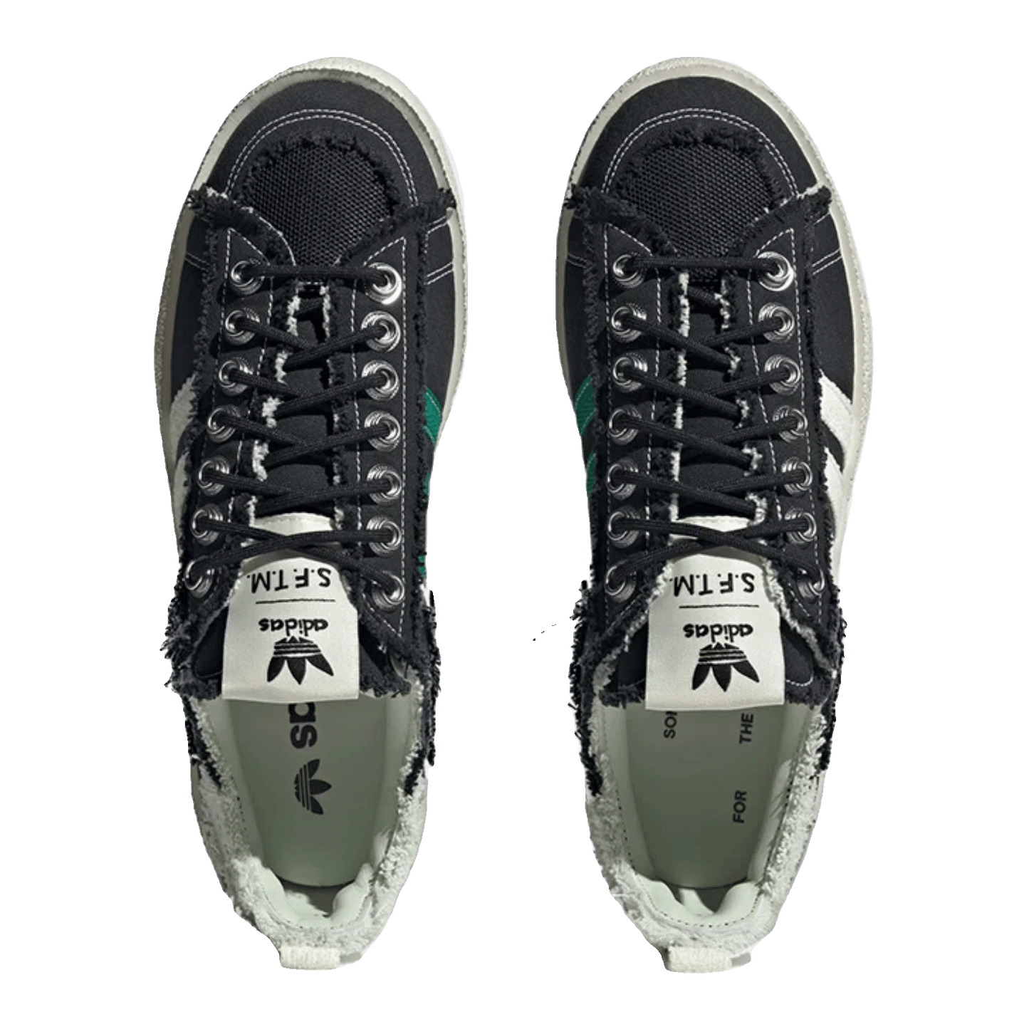 adidas Campus 80s Song for the Mute Black Oben