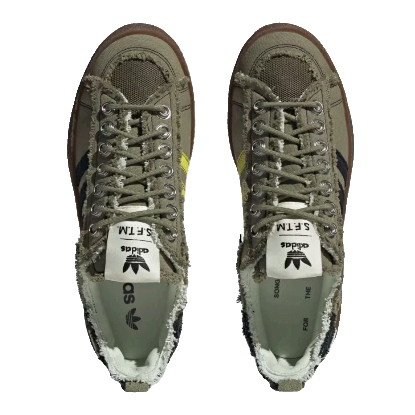 adidas Campus 80s Song for the Mute Olive Oben