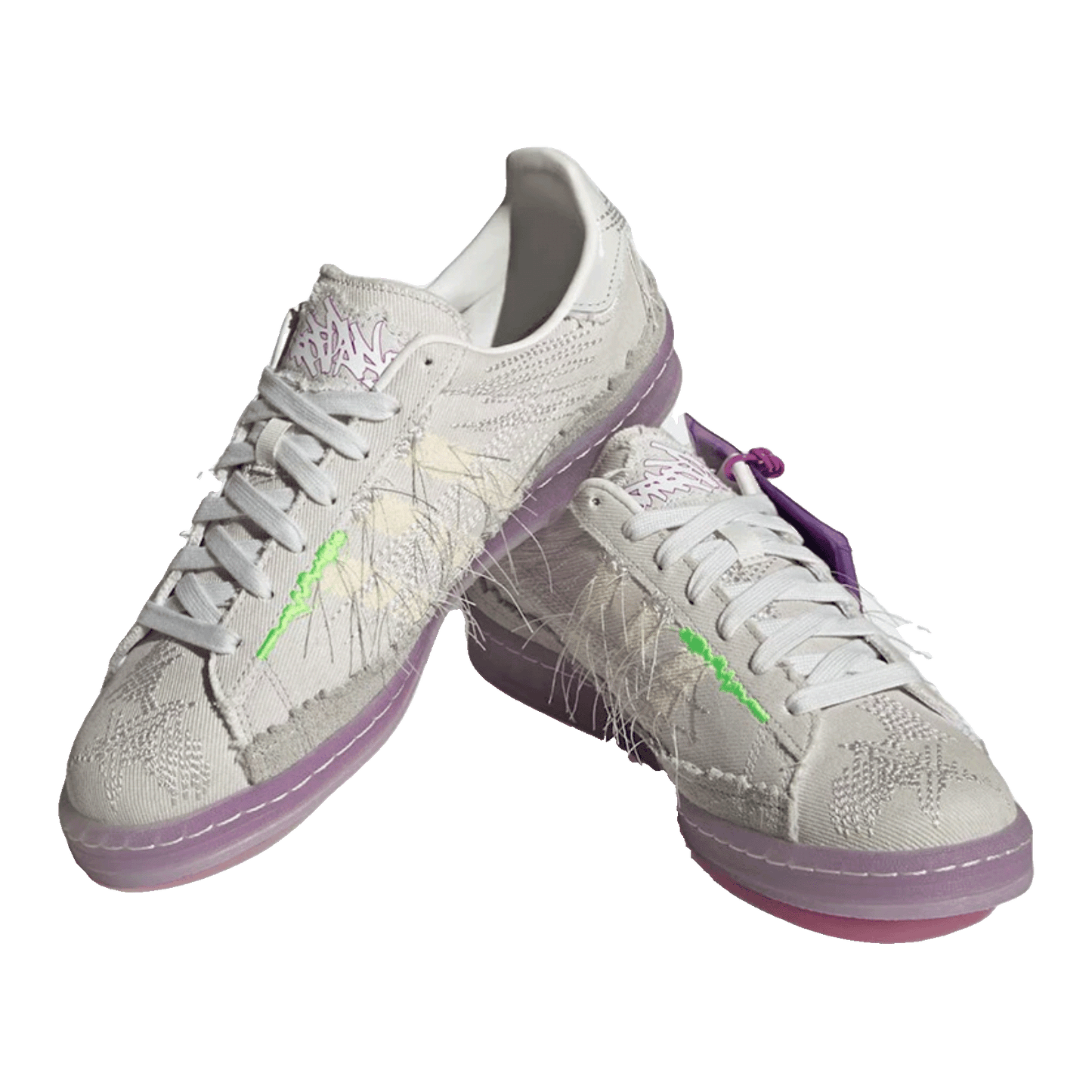 adidas Campus 80s Youth of Paris Crystal White Side