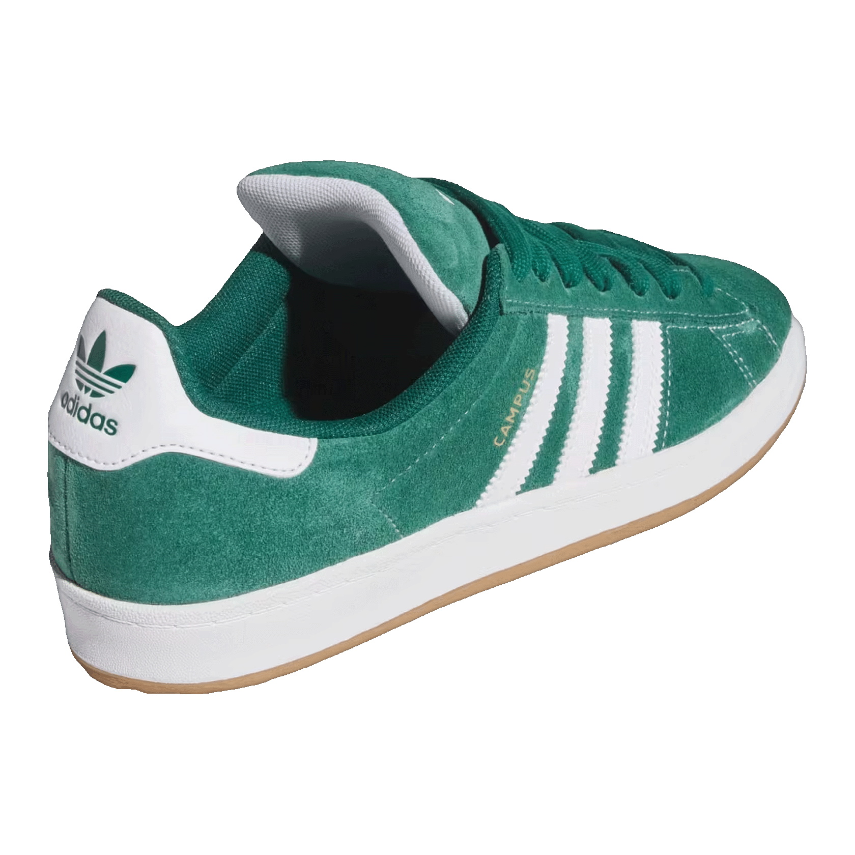 adidas Campus ADV Camp Collegiate Green Cloud White Gold Metallic Back JP6018