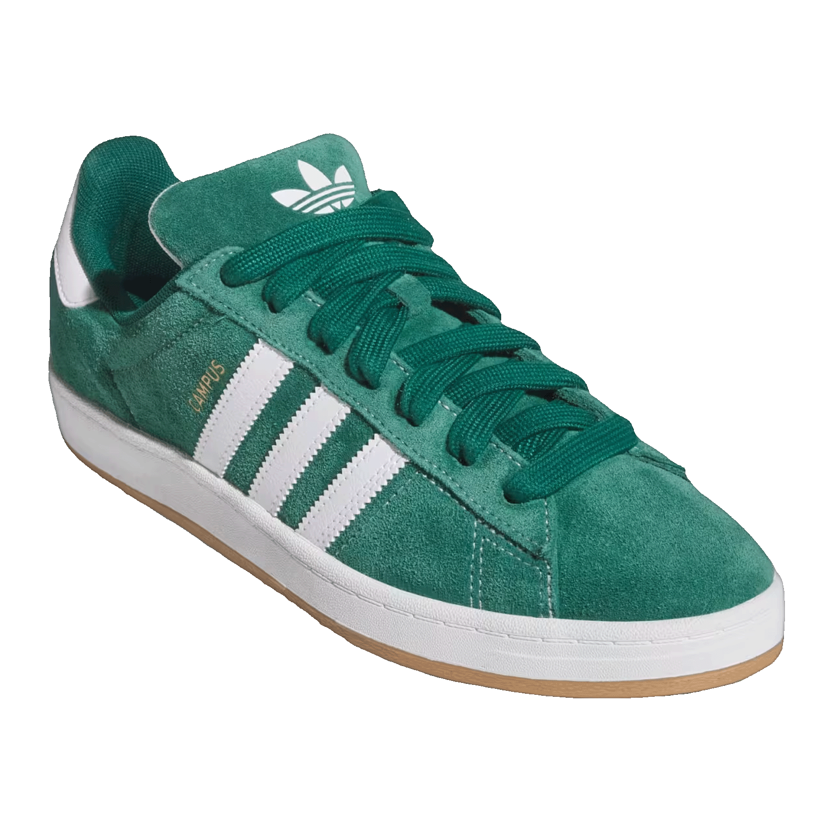 adidas Campus ADV Camp Collegiate Green Cloud White Gold Metallic Side JP6018