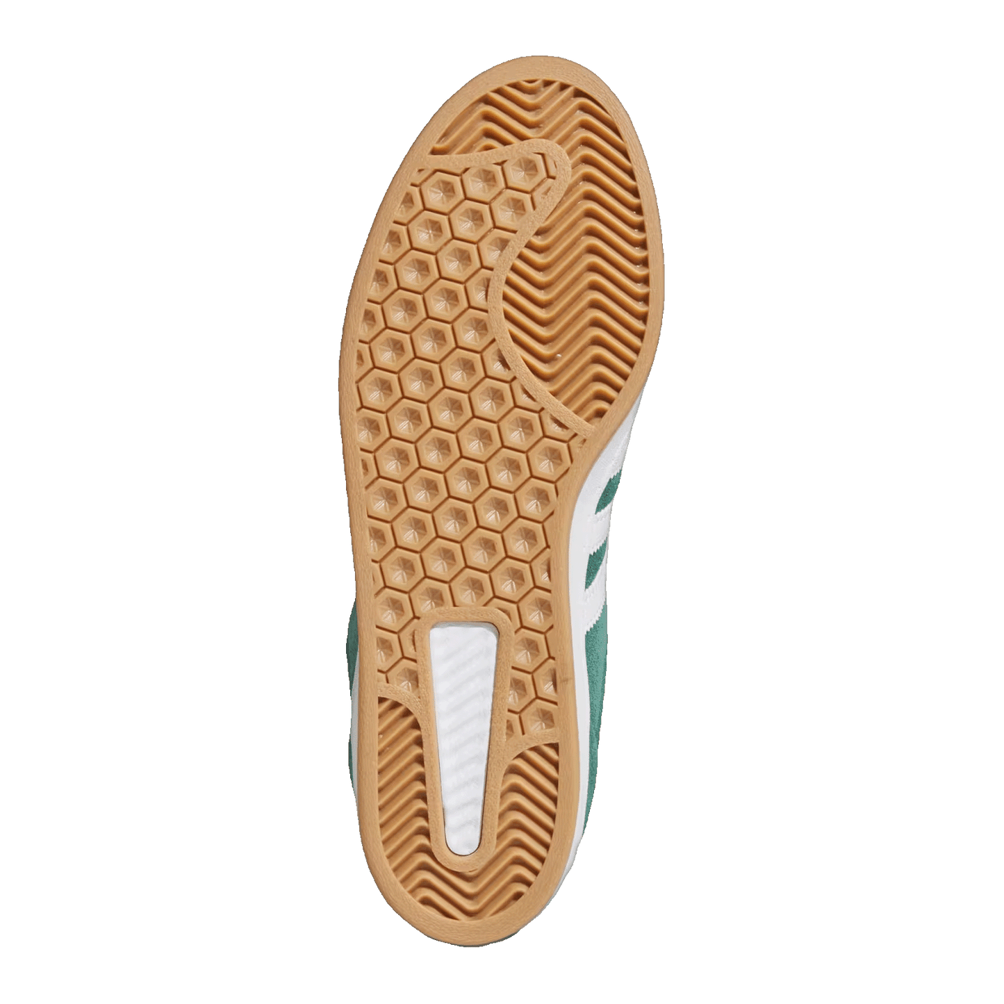 adidas Campus ADV Camp Collegiate Green Cloud White Gold Metallic Sohle JP6018