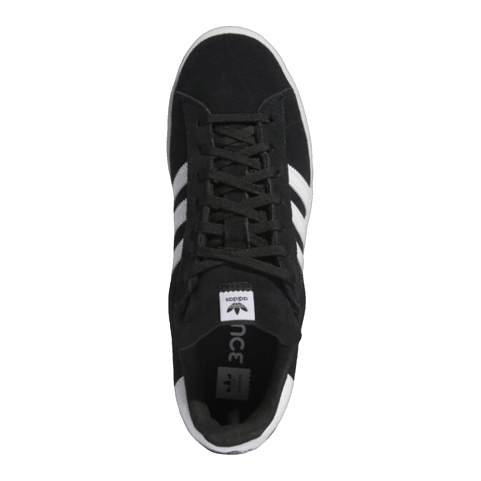 adidas Campus ADV Core Black Cloud White Oben B22716