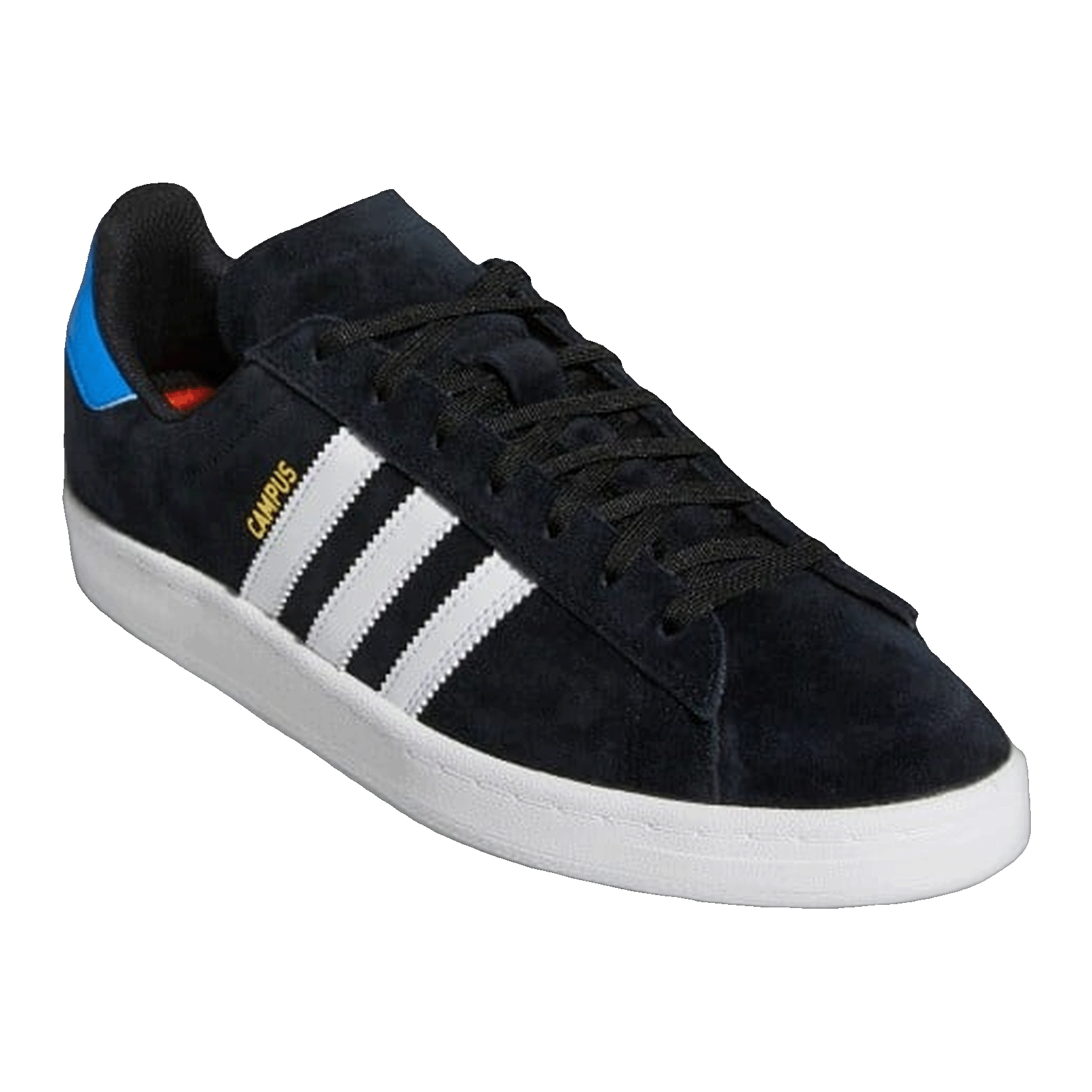 adidas Campus ADV Core Black Cloud White Royal Blue Side GY6913