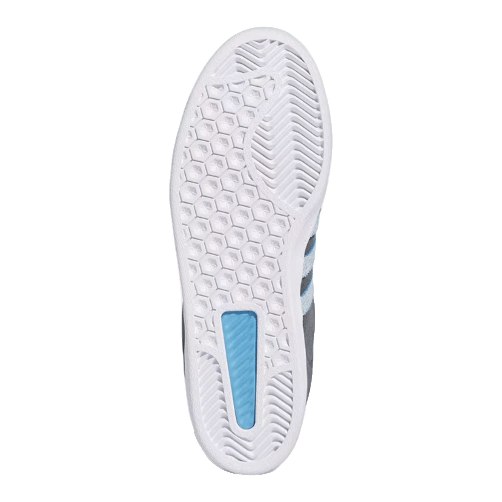 adidas Campus ADV Henry Jones Carbon Cloud White Light Blue Sohle