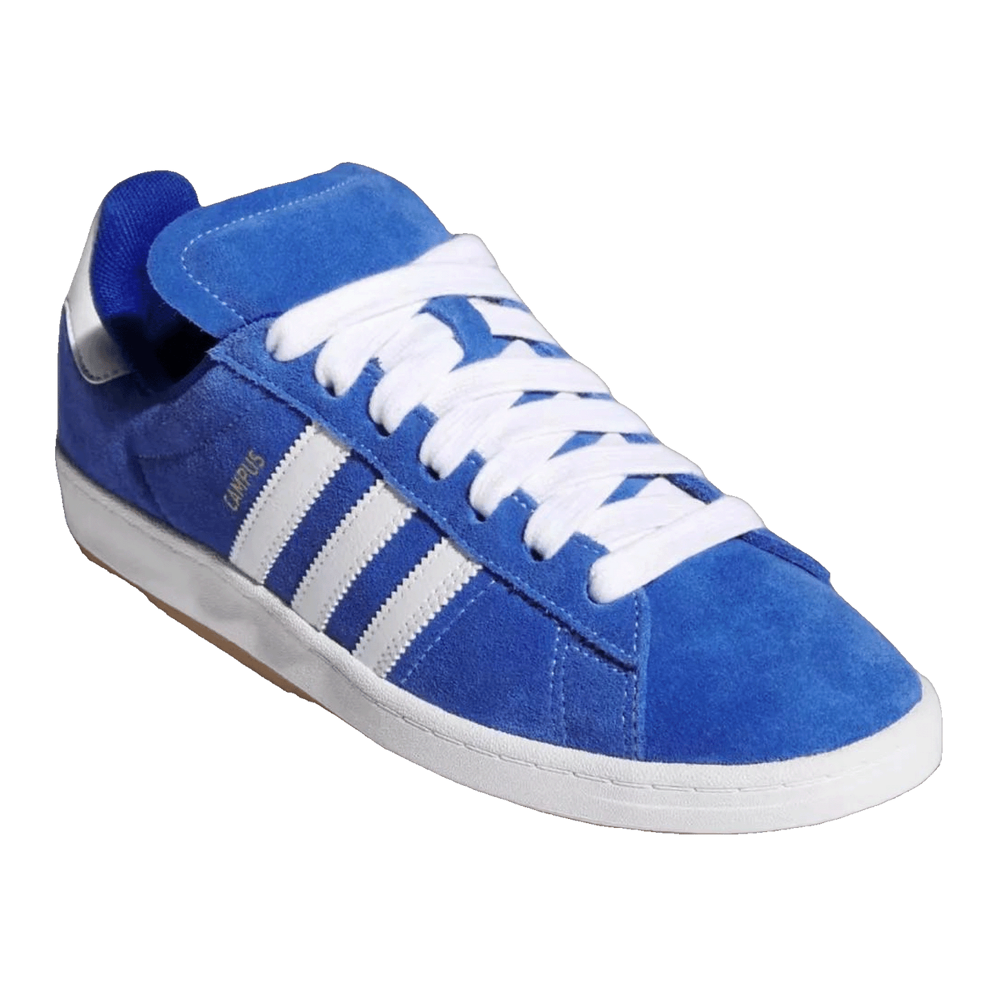 adidas Campus ADV Royal Blue Cloud White Gold Metallic Side JP8204
