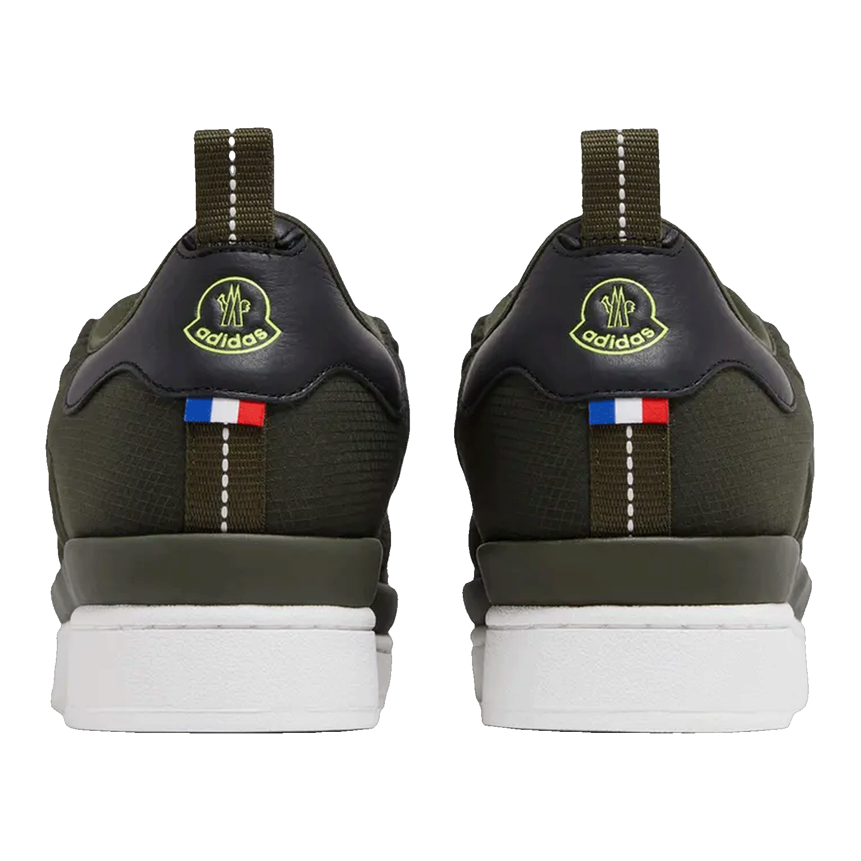 adidas Campus Moncler Olive Night Back IE5190