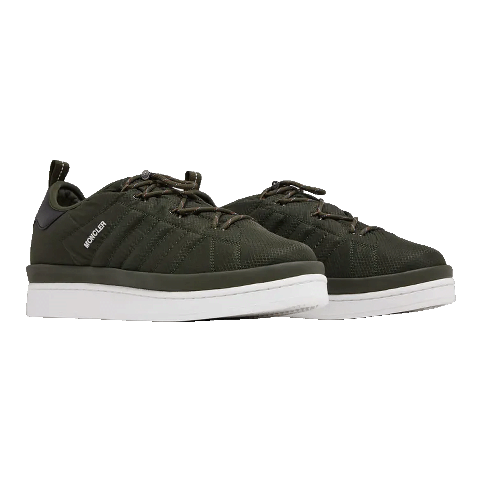 adidas Campus Moncler Olive Night Side IE5190