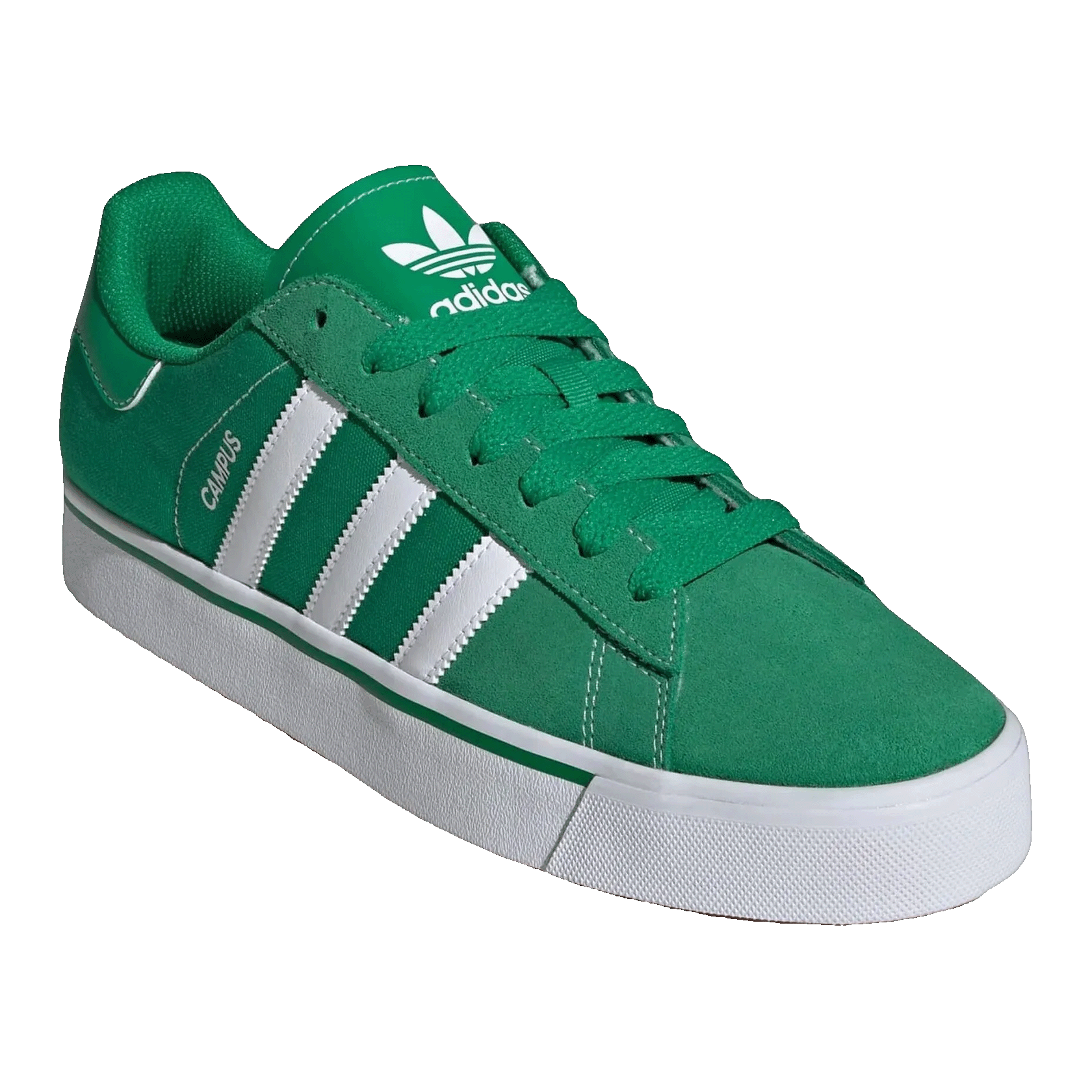 adidas Campus Vulc Green Cloud White Side JQ0052
