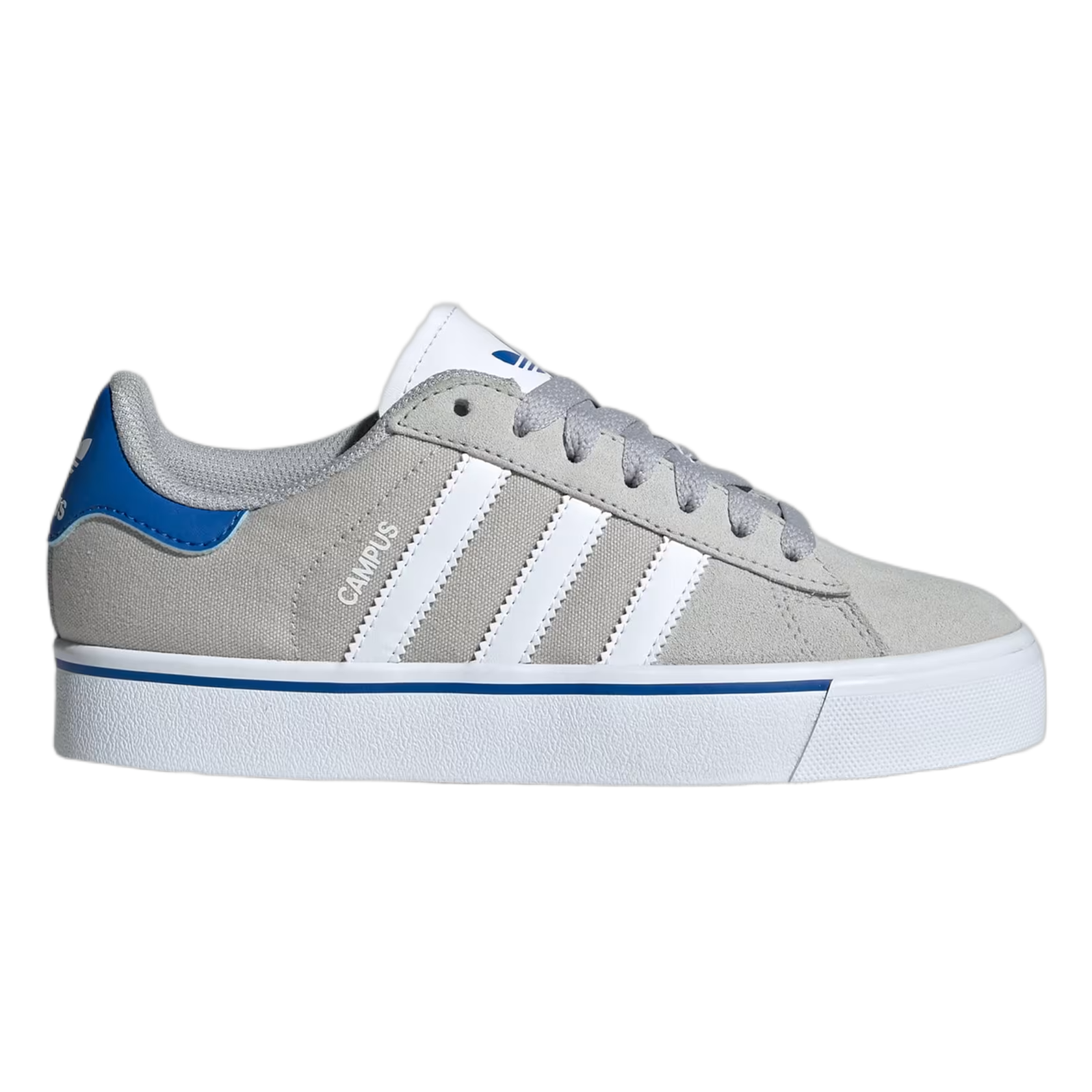 adidas Campus Vulc Grey White Blue (GS) IH8039