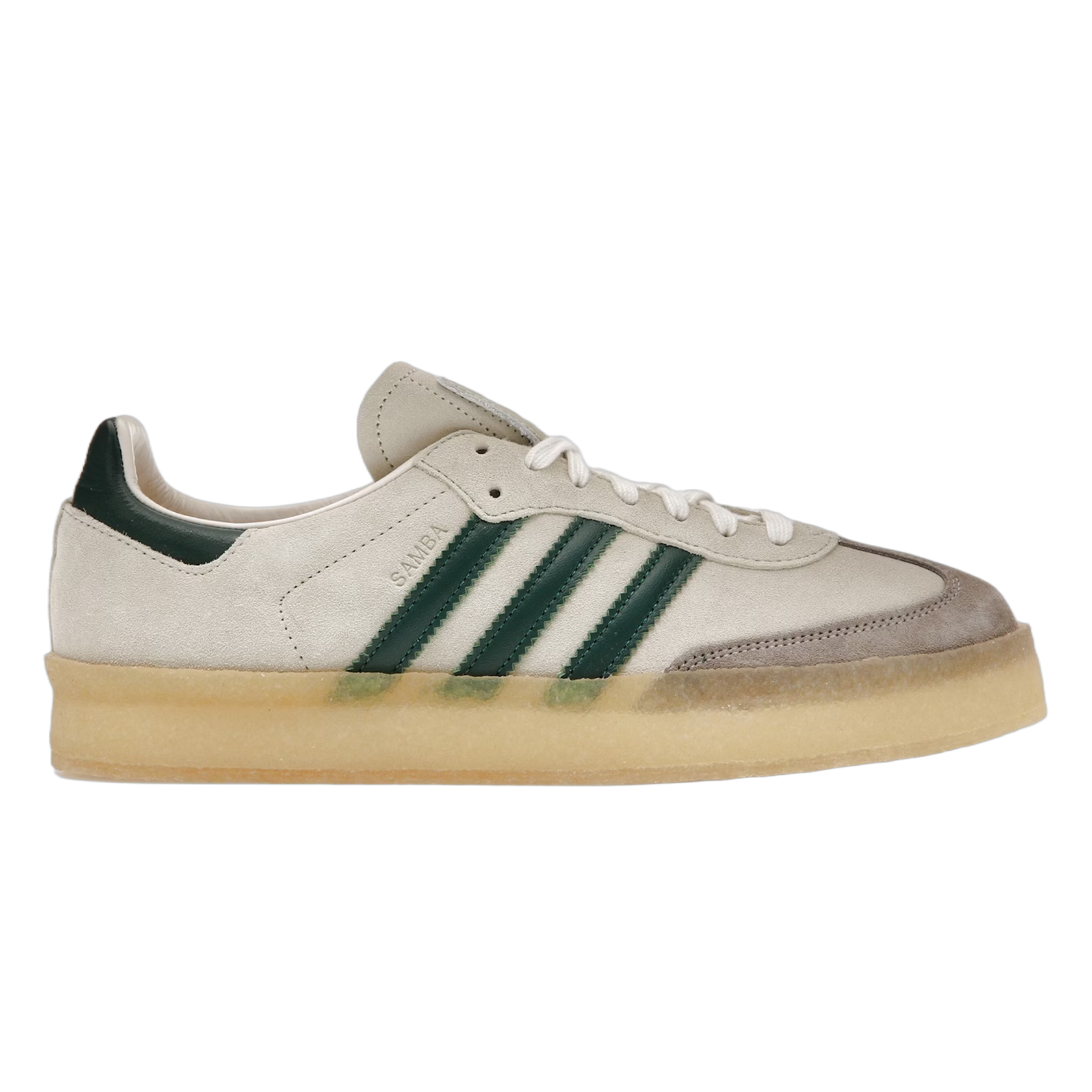 adidas Clarks 8th Street Samba by Ronnie Fieg Chalk White Green ID7297