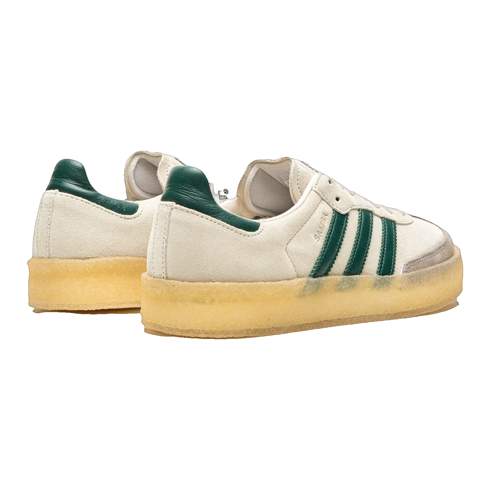 adidas Clarks 8th Street Samba by Ronnie Fieg Chalk White Green ID7297