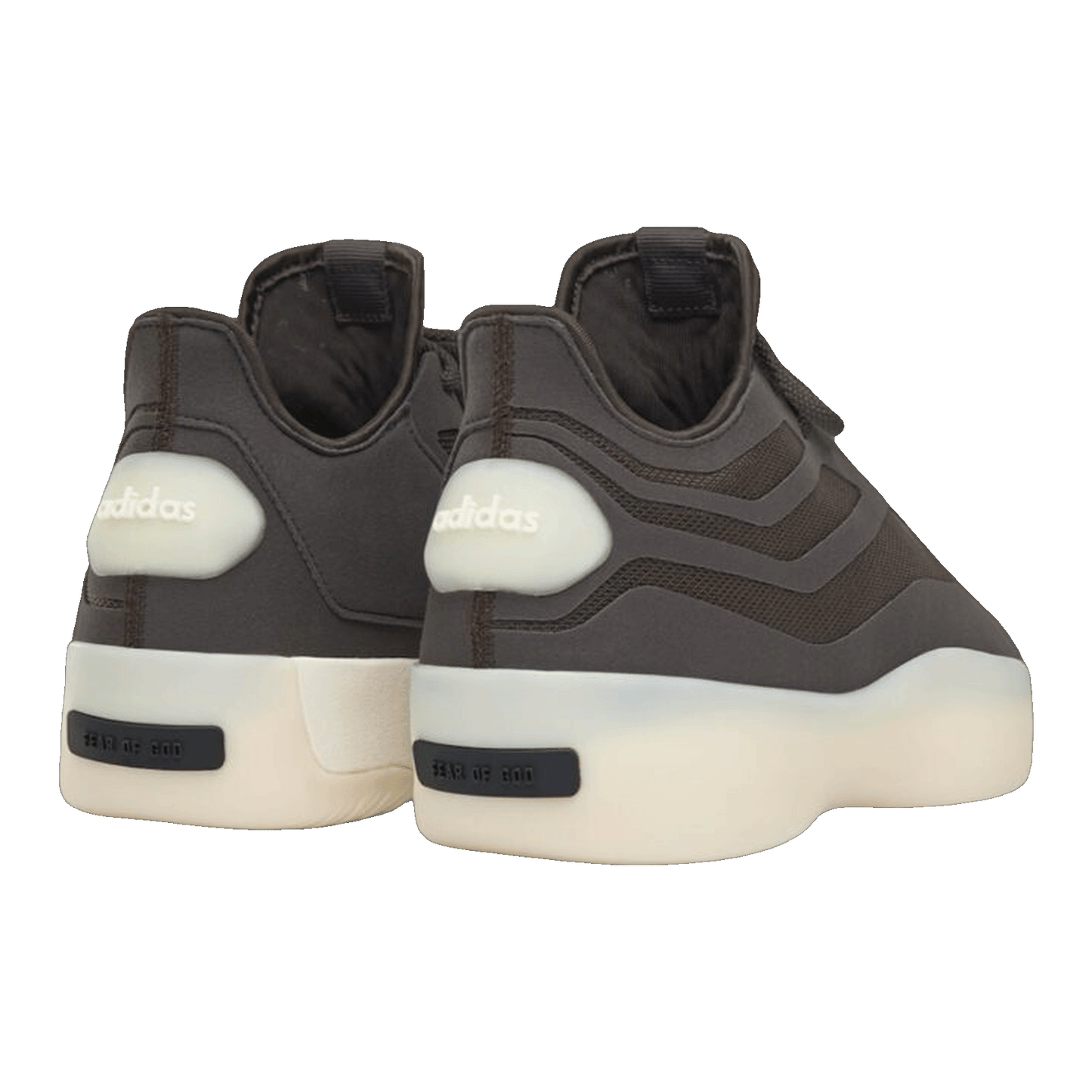 adidas Fear of God Athletics II Basketball Low Night Brown Back JS0977