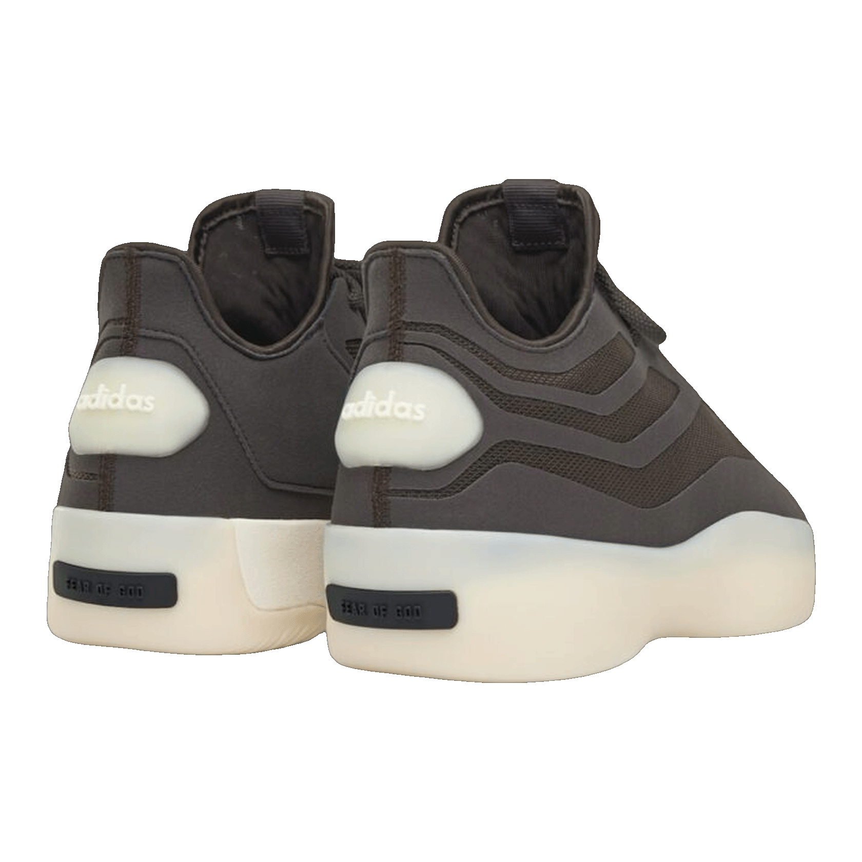 adidas Fear of God Athletics II Basketball Low Night Brown Back JS0977