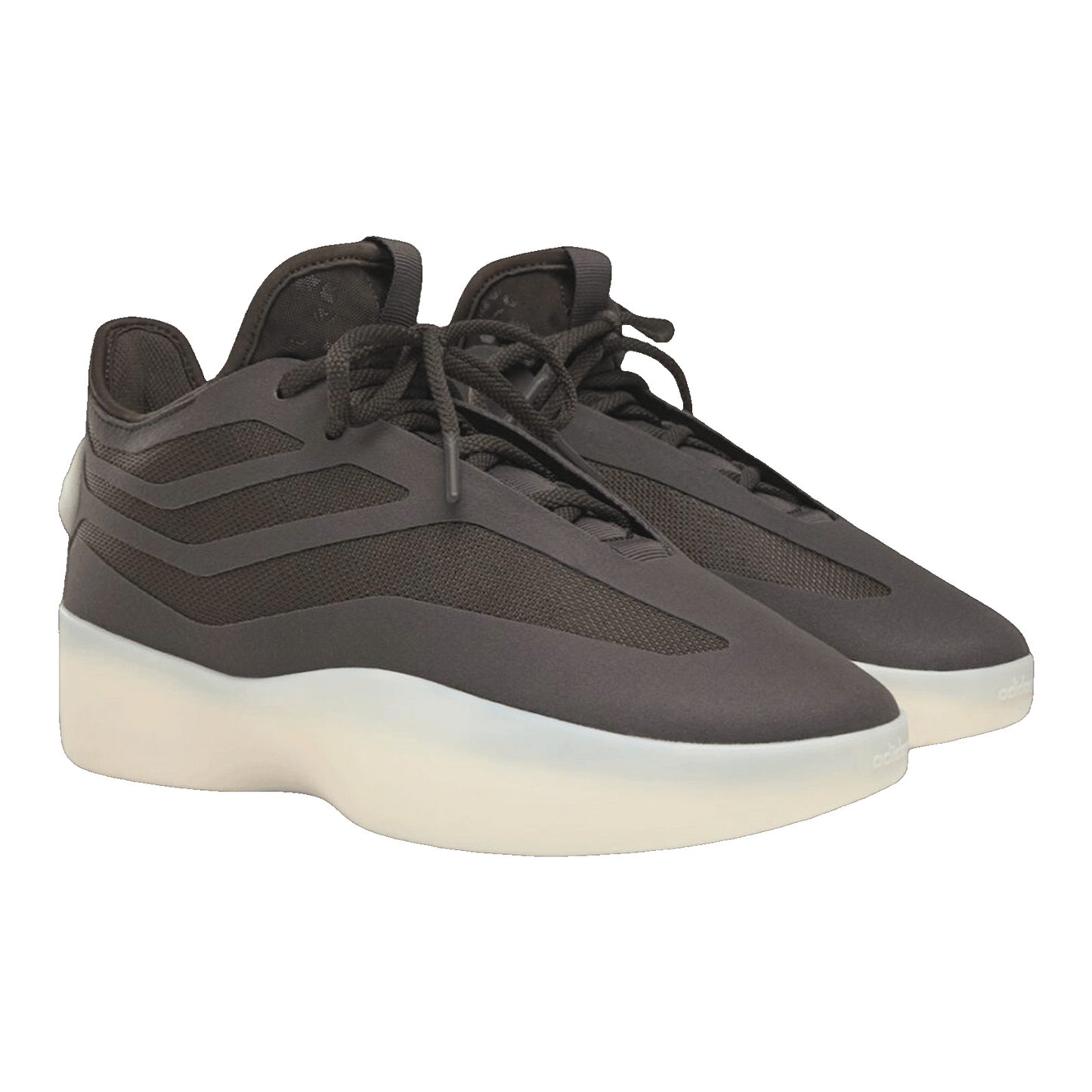 adidas Fear of God Athletics II Basketball Low Night Brown Side JS0977