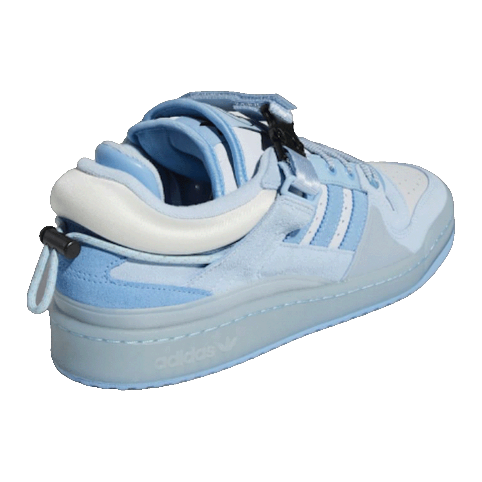 adidas Forum Buckle Low Bad Bunny Blue Tint (GS) Back GY4900