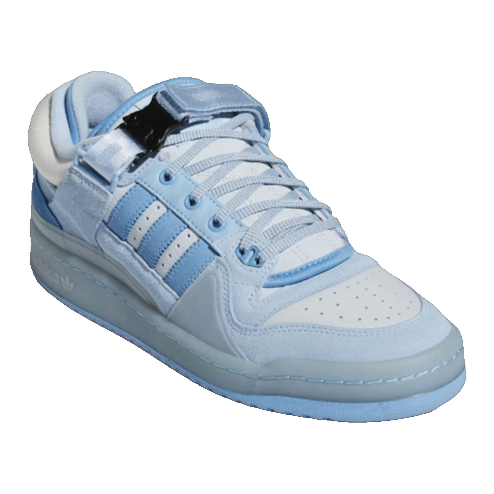 adidas Forum Buckle Low Bad Bunny Blue Tint (GS) Side GY4900