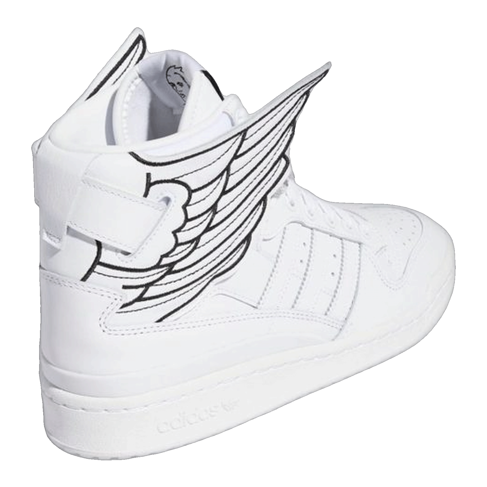 adidas Forum Hi Wings 4.0 Jeremy Scott White Black Back GX9445
