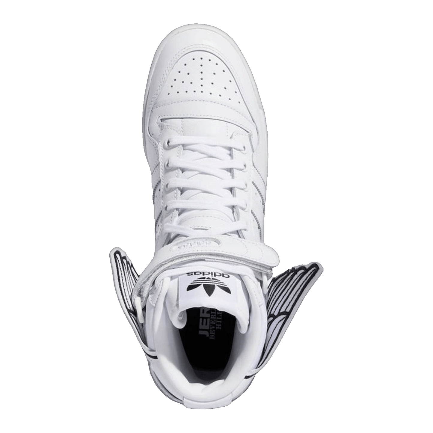 adidas Forum Hi Wings 4.0 Jeremy Scott White Black Oben GX9445