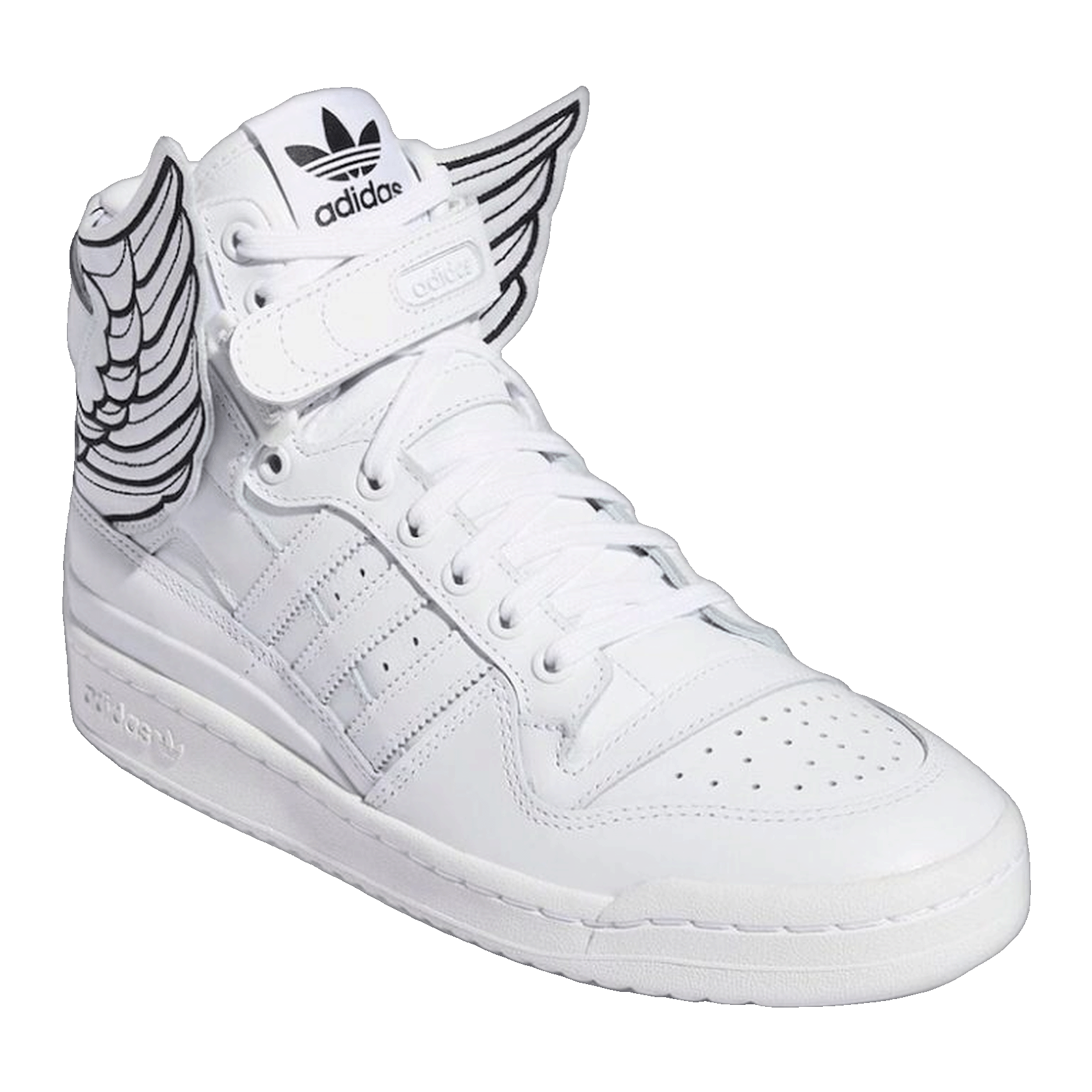 adidas Forum Hi Wings 4.0 Jeremy Scott White Black Side GX9445