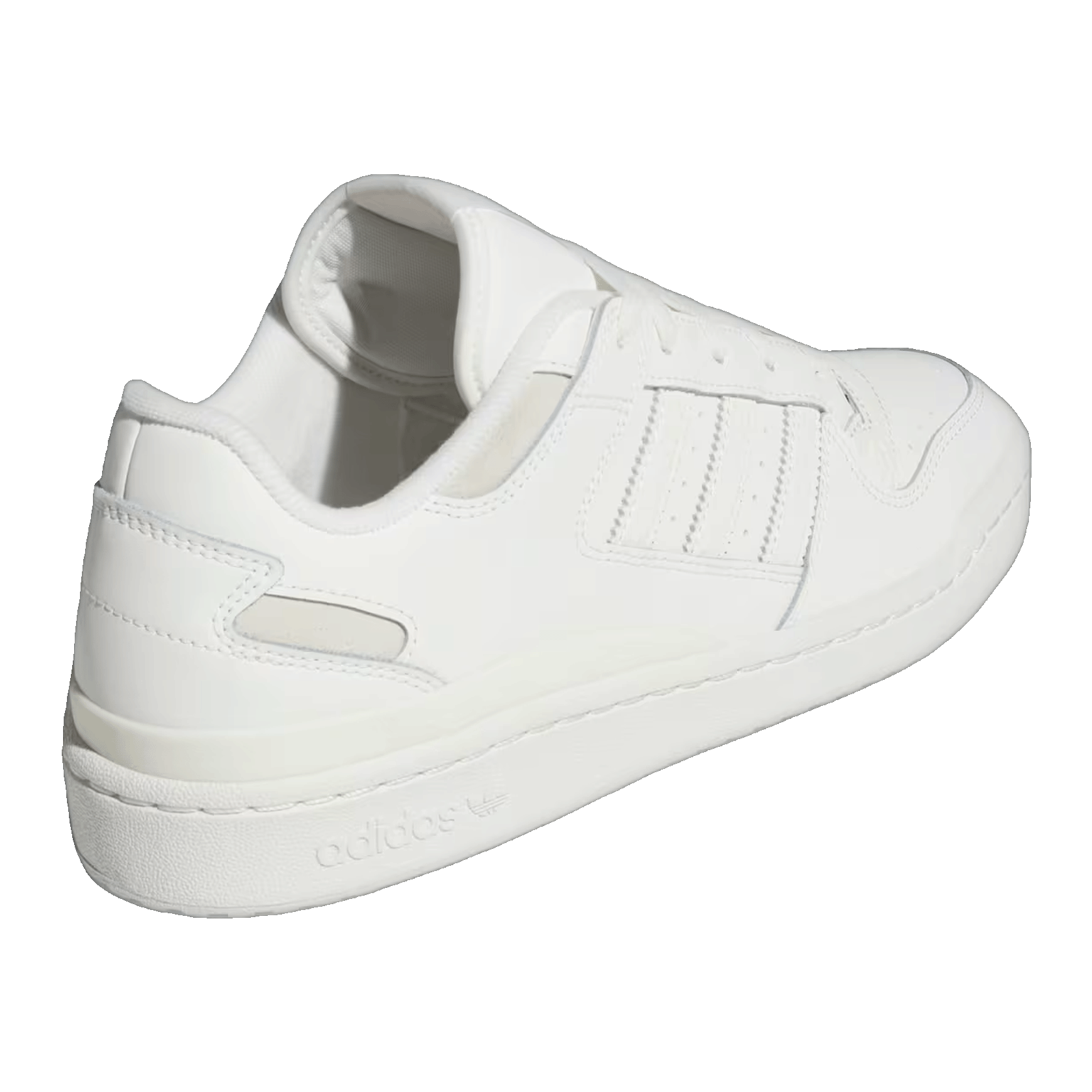 adidas Forum Low CL Core White Cloud White Grey Back IH7828