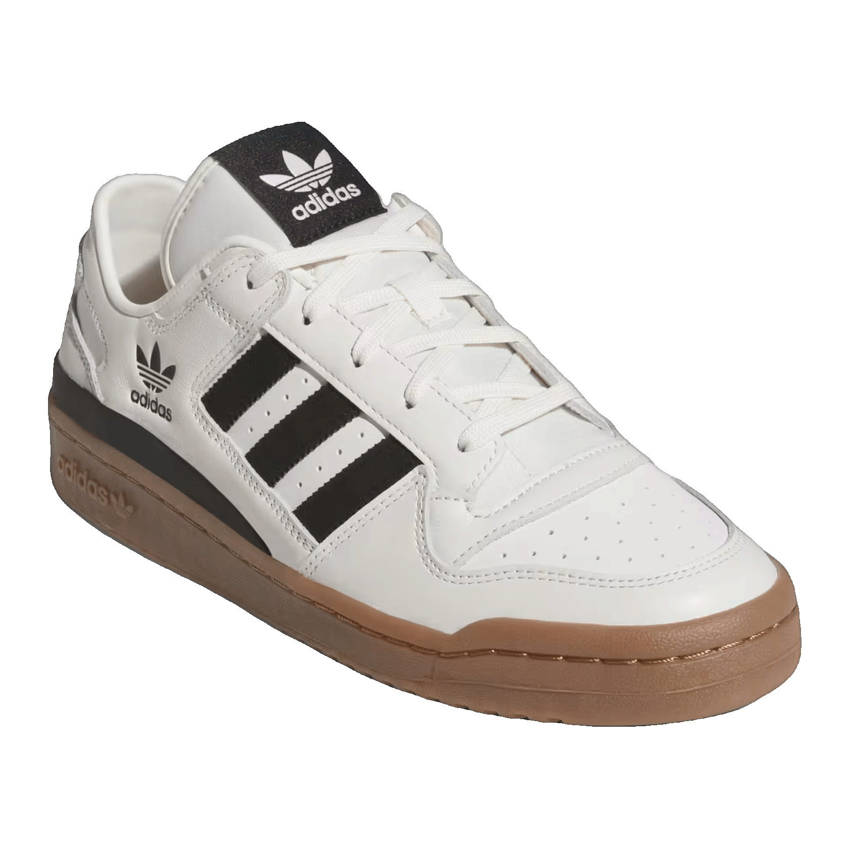 adidas Forum Low Cloud White Black Gum Side JQ0209