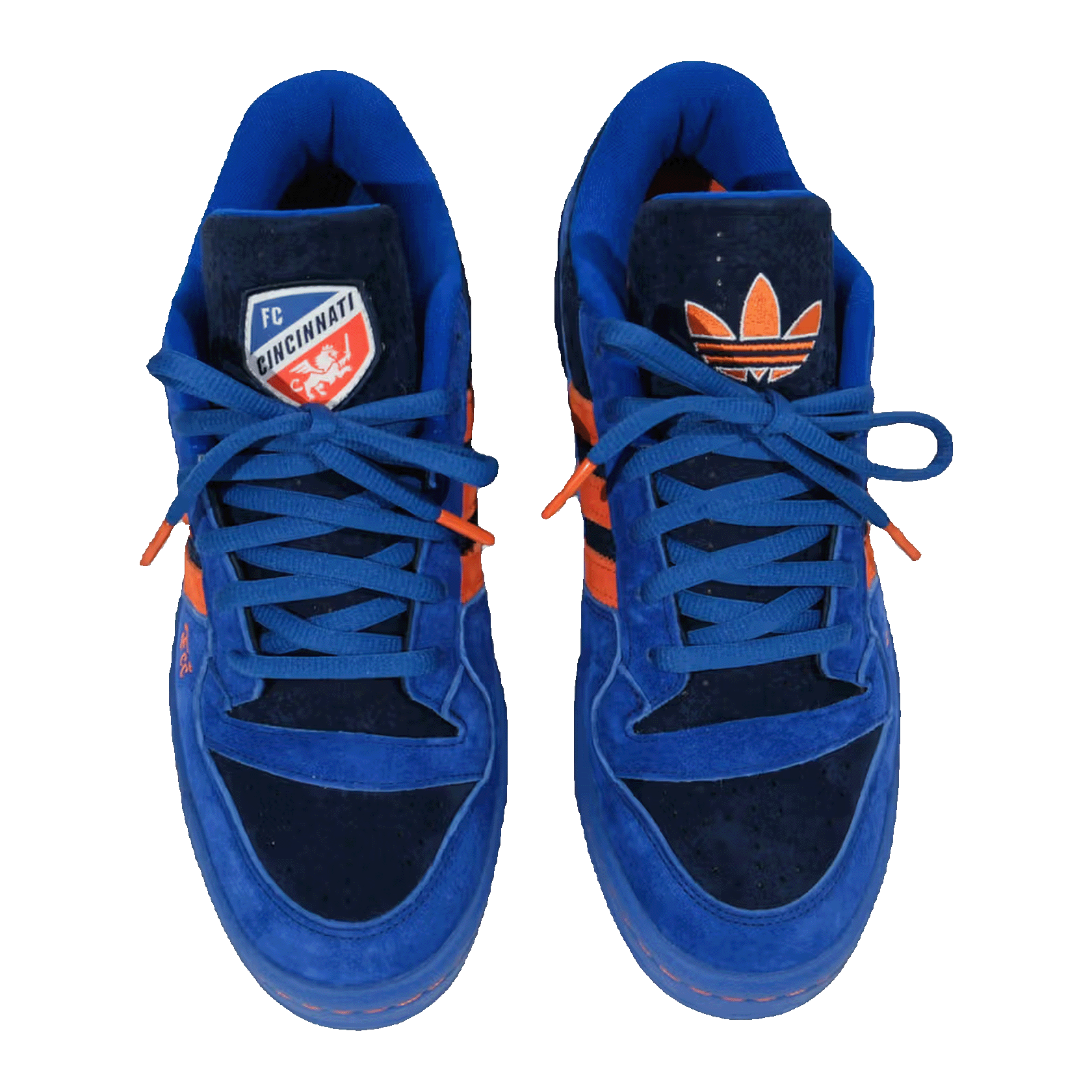 adidas Forum Low Unheardof x FC Cincinnati All For Cincy Blue Oben KJ6621