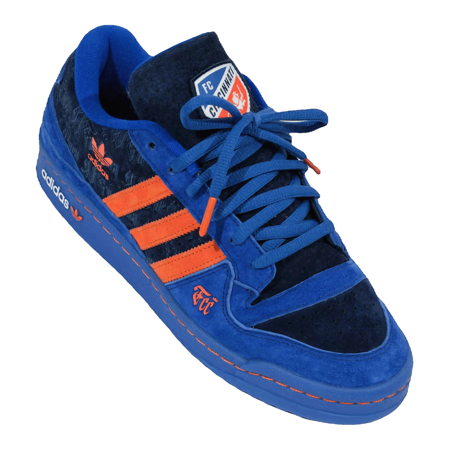adidas Forum Low Unheardof x FC Cincinnati All For Cincy Blue Side KJ6621