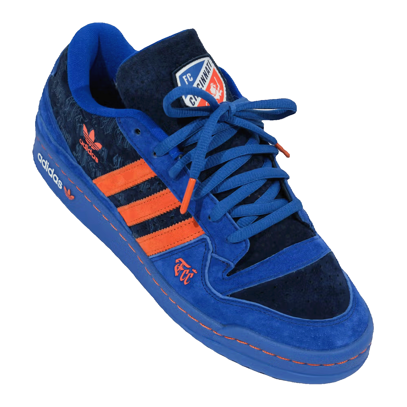 adidas Forum Low Unheardof x FC Cincinnati All For Cincy Blue Side KJ6621
