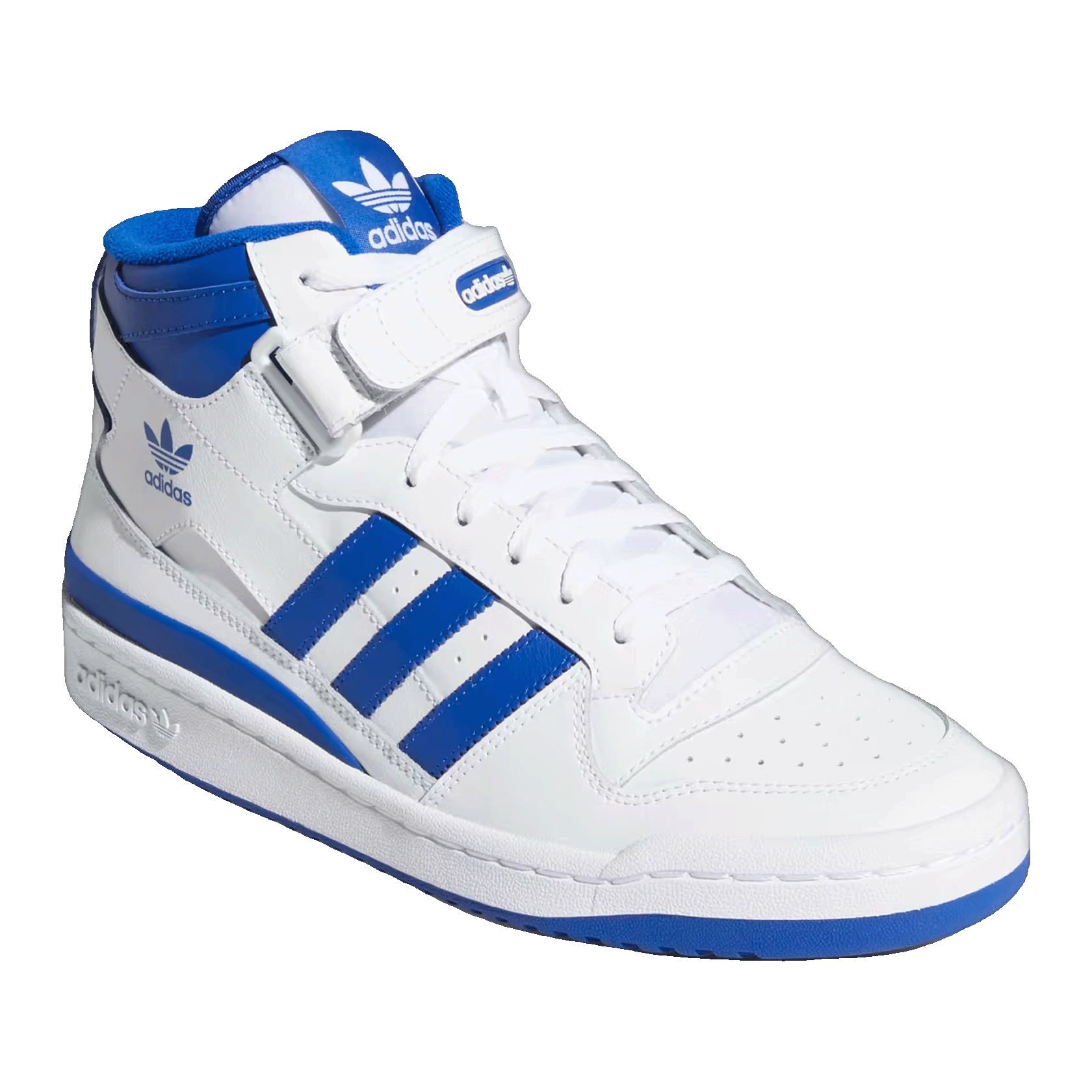 adidas Forum Mid White Royal Side FY4976