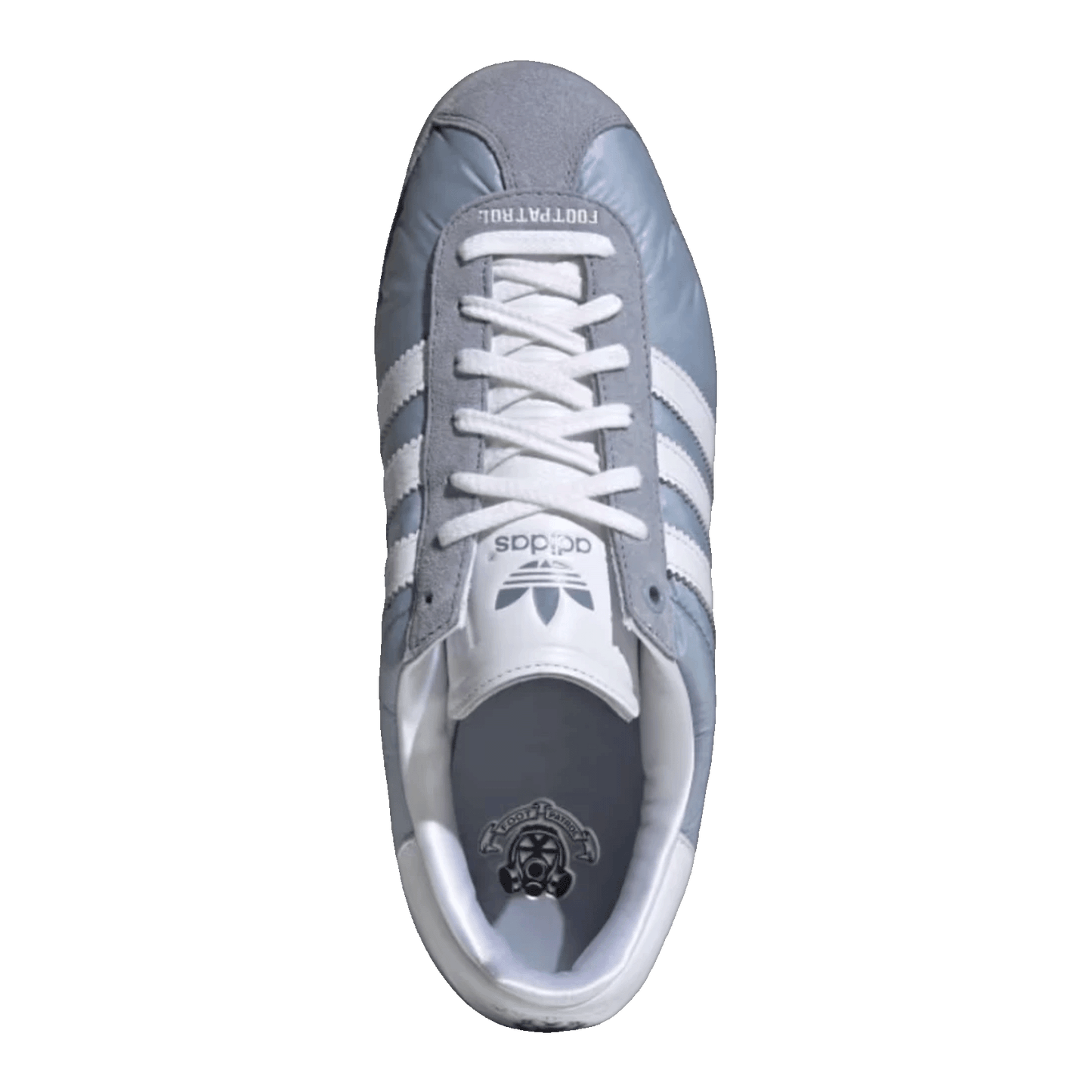 adidas Gazelle 85 Footpatrol Light Grey Oben IG4524