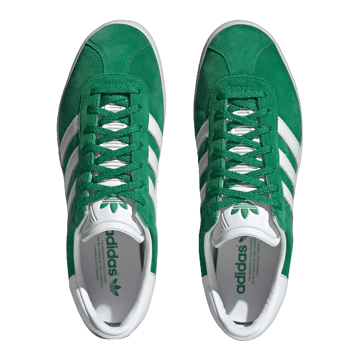adidas Gazelle 85 Green White Gold Metallic Oben IE2165
