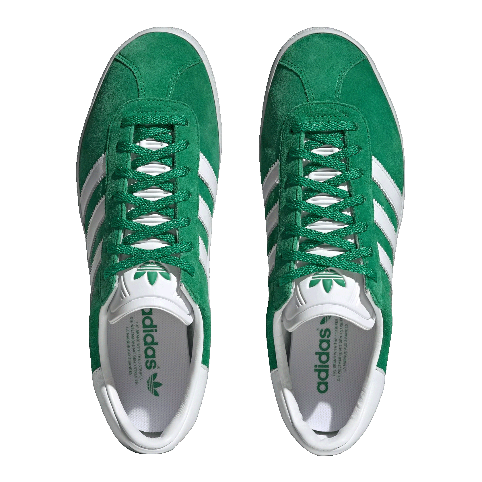 adidas Gazelle 85 Green White Gold Metallic Oben IE2165