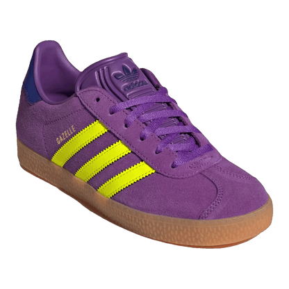 adidas Gazelle Active Purple Solar Yellow Collegiate Purple (GS) Side JP7126