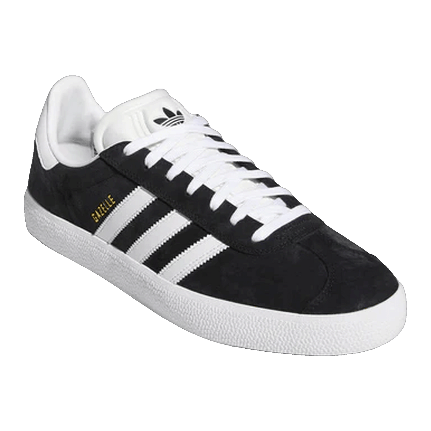 adidas Gazelle ADV Black White Gold Side FX6563