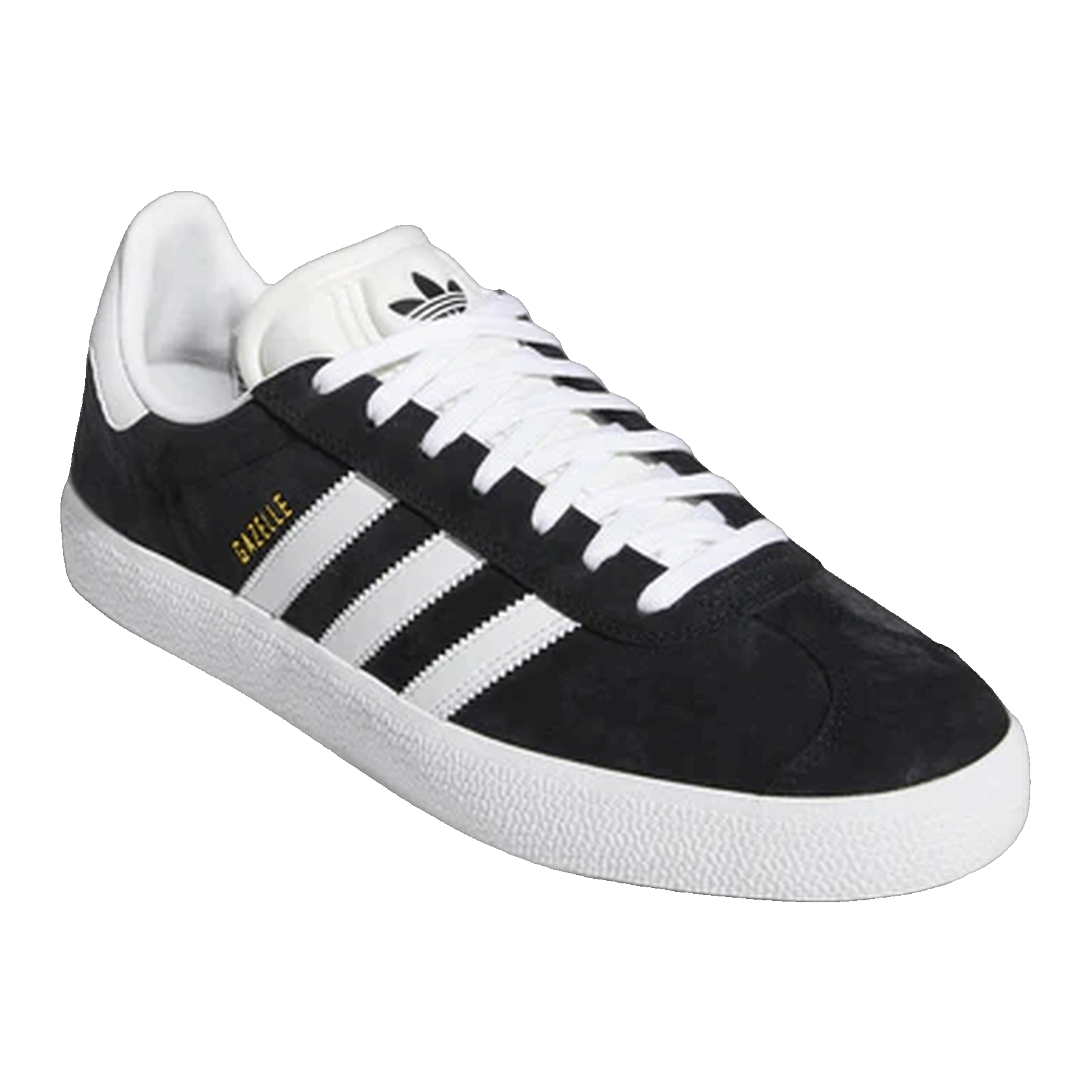 adidas Gazelle ADV Black White Gold Side FX6563
