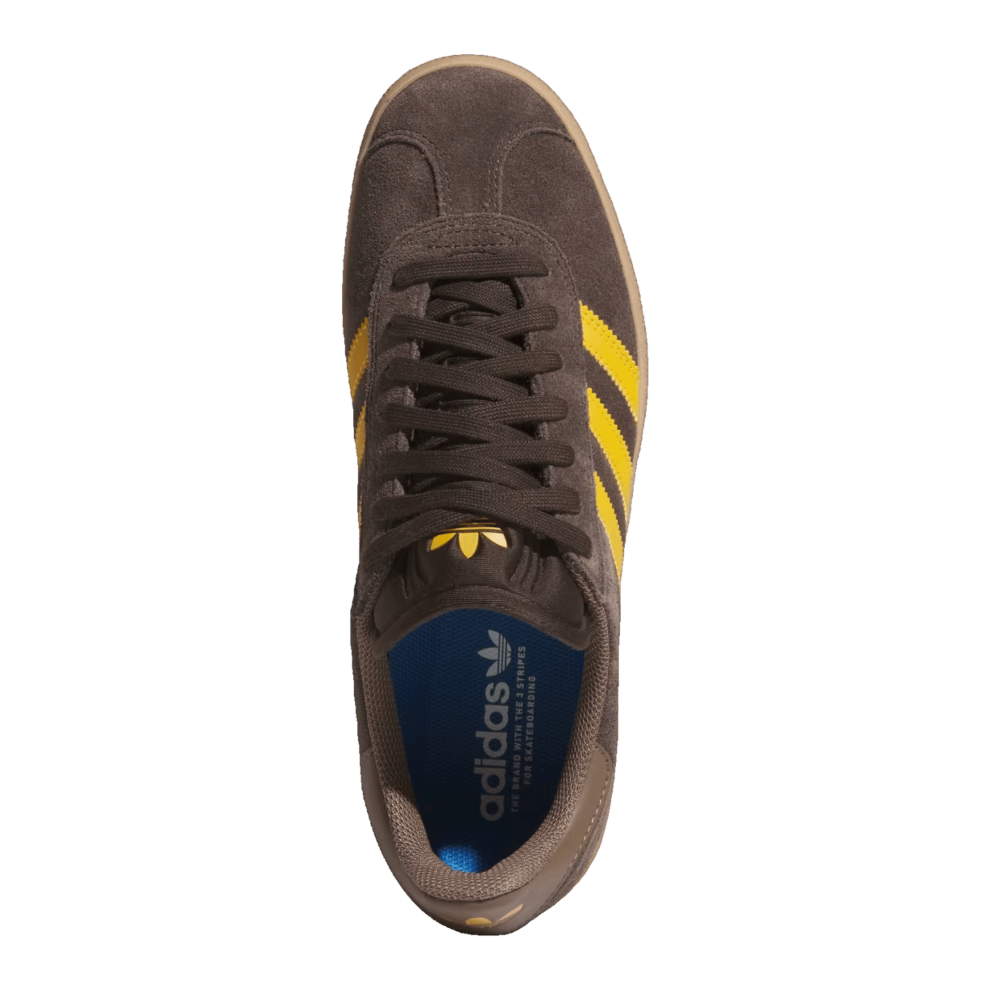 adidas Gazelle ADV Dark Brown Preloved Yellow Oben JP5857