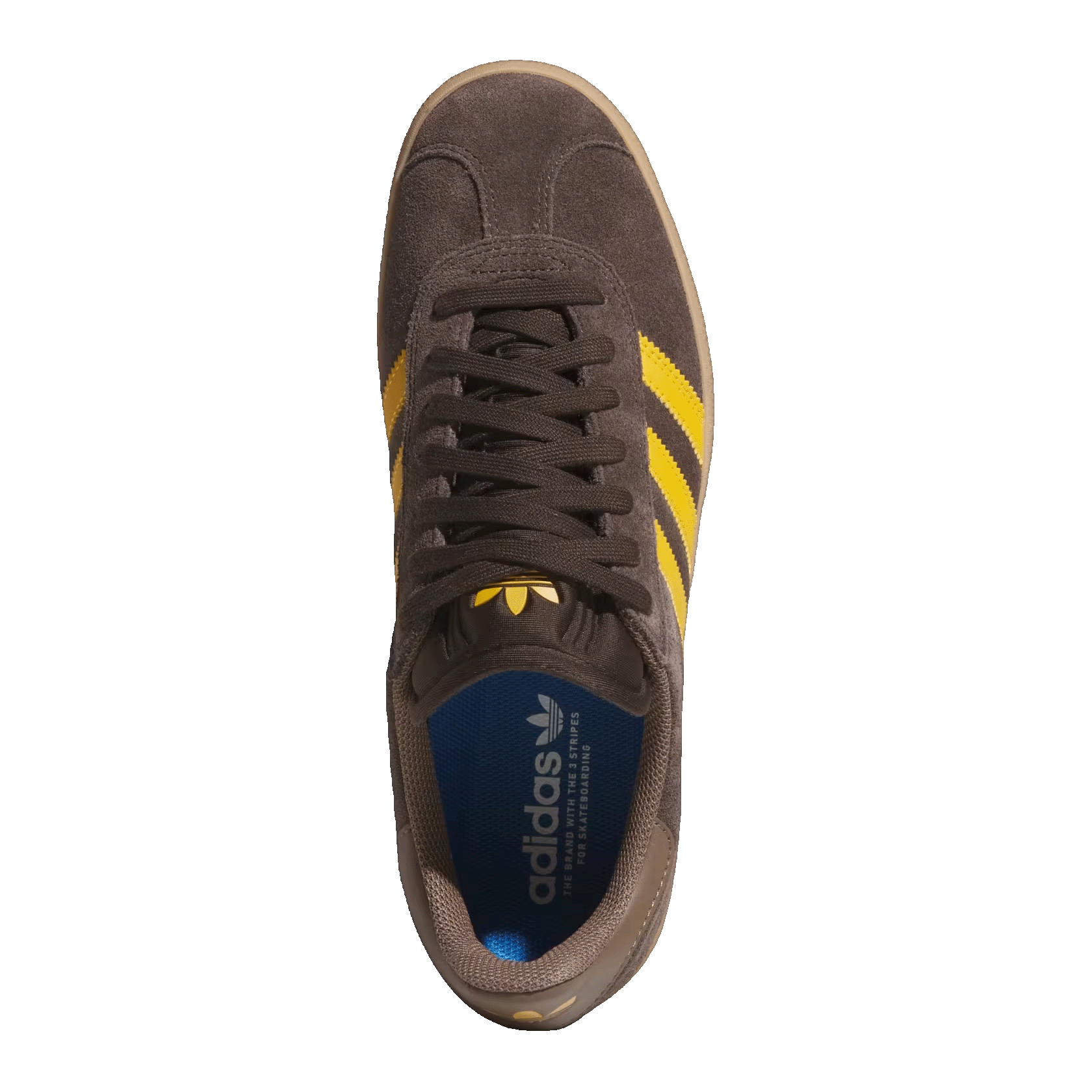 adidas Gazelle ADV Dark Brown Preloved Yellow Oben JP5857