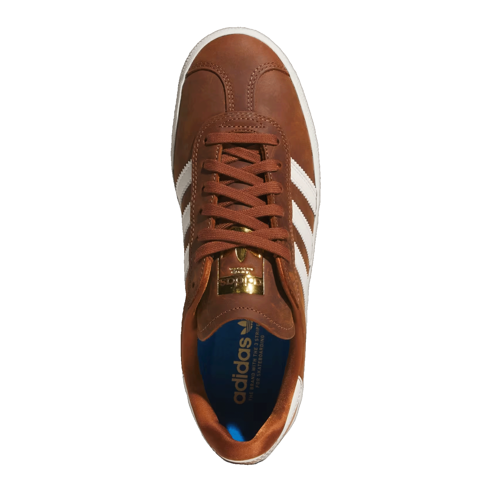 adidas Gazelle ADV Dusky Bronze Chalk White Oben HQ7547