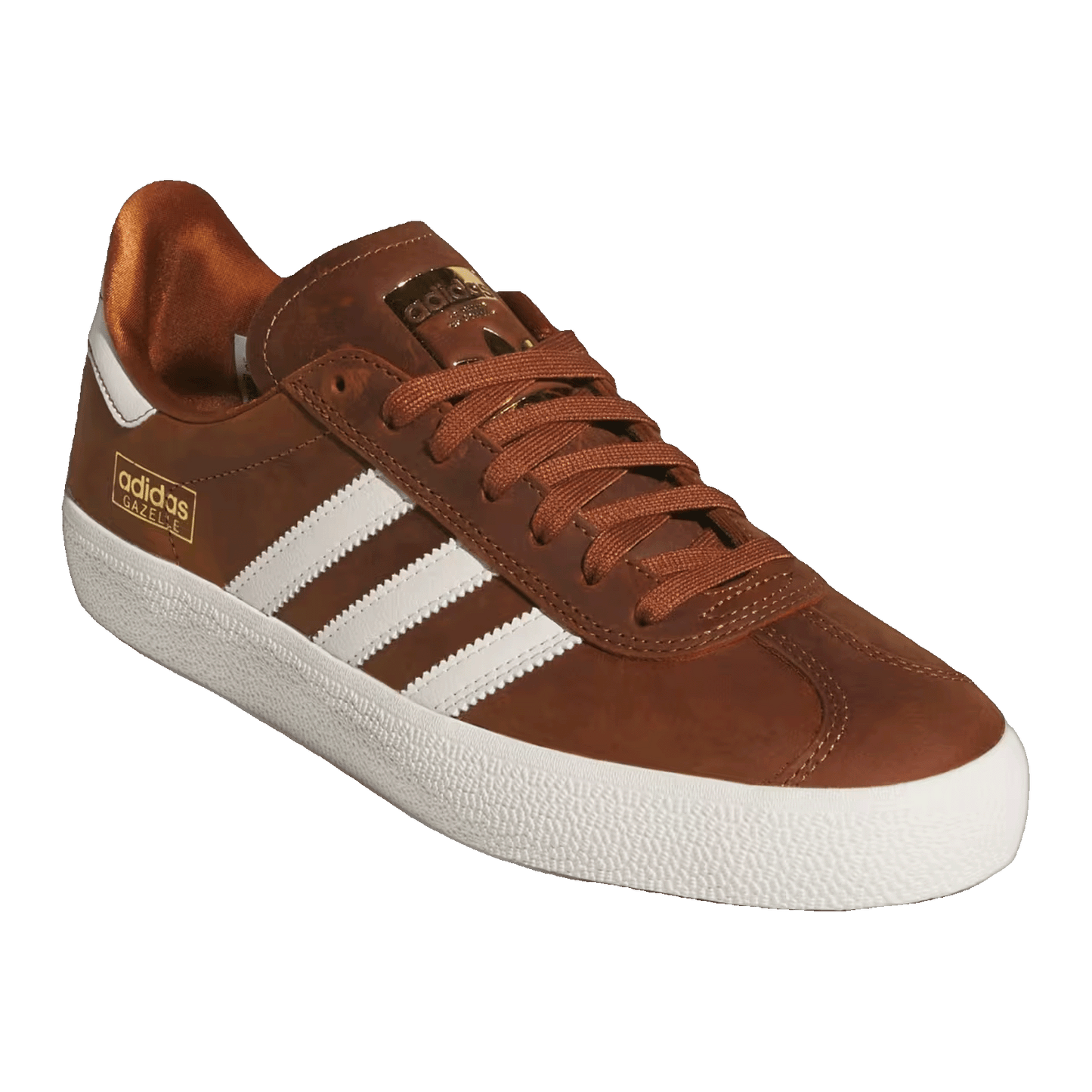 adidas Gazelle ADV Dusky Bronze Chalk White Side HQ7547