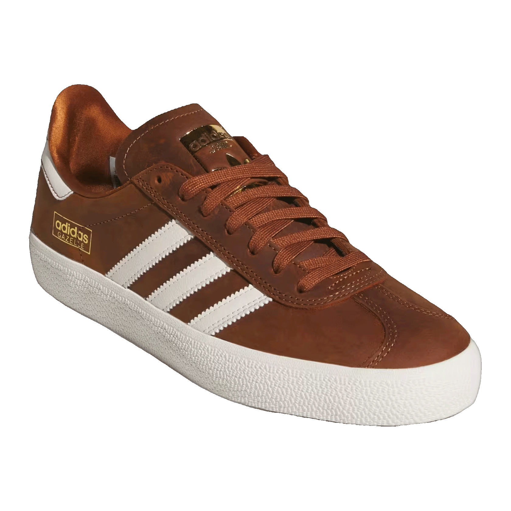 adidas Gazelle ADV Dusky Bronze Chalk White Side HQ7547