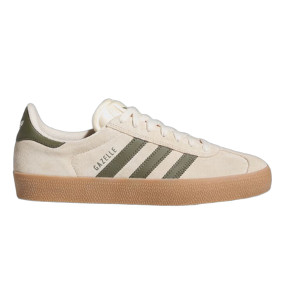 adidas Gazelle ADV Ecru Tint Focus Olive IH3351