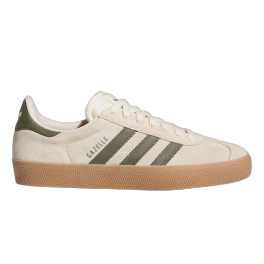 adidas Gazelle ADV Ecru Tint Focus Olive IH3351