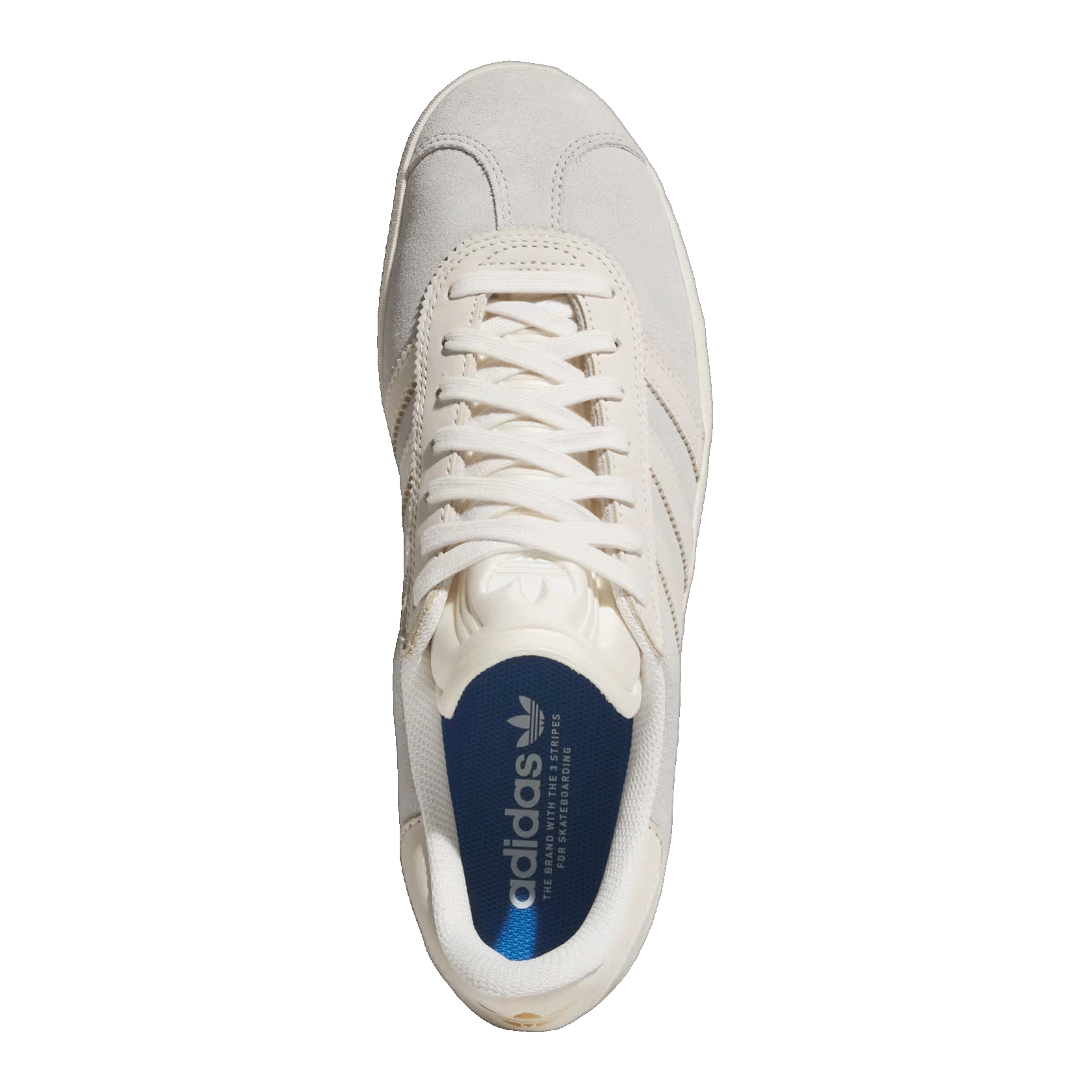 adidas Gazelle ADV Grey Two Chalk White Gold Metallic Oben JQ3723