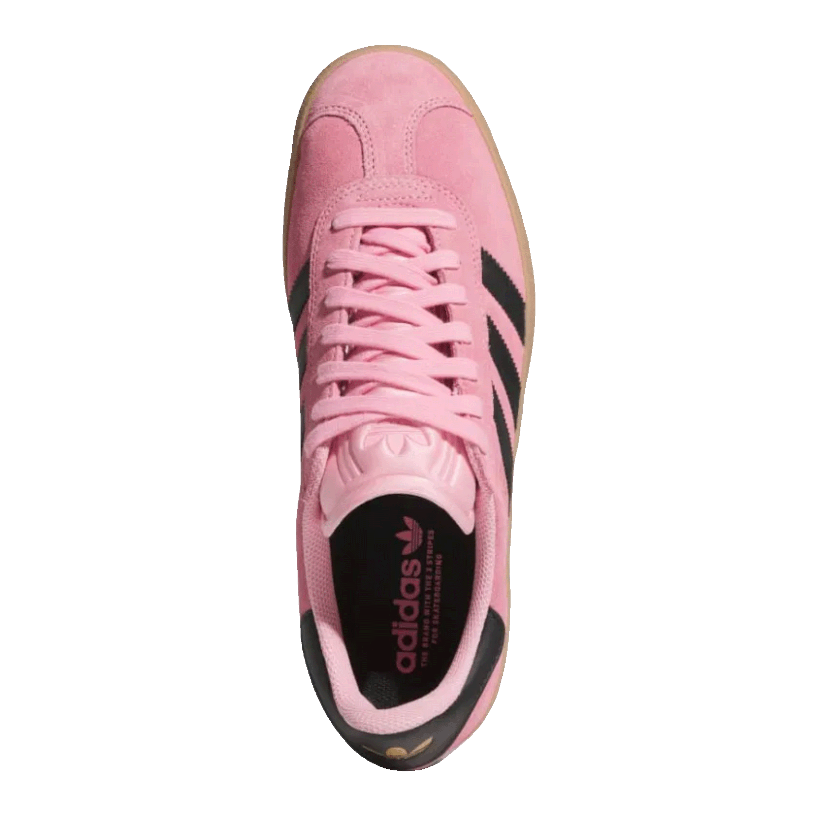 adidas Gazelle ADV Light Pink Core Black Gum Oben